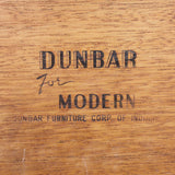 1950s Vintage Mid-Century Modern Executive Desk by Edward Wormley for Dunbar