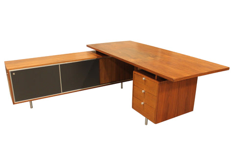 Vintage 1960's George Nelson Executive Desk by Herman Miller