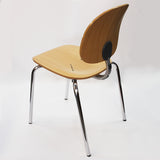 Set of Giancarlo Piretti Xylon Dining Stacking Chairs for Krueger International